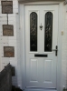 White Composite Door