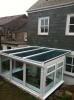 Lean to Glass Roof Retaining Wall 2
