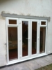 Cut out and Installation of French Doors