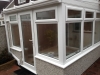 White PVC Lean To Conservatory 3
