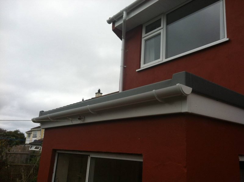 Fibreglass Flat Roof Porch 1
